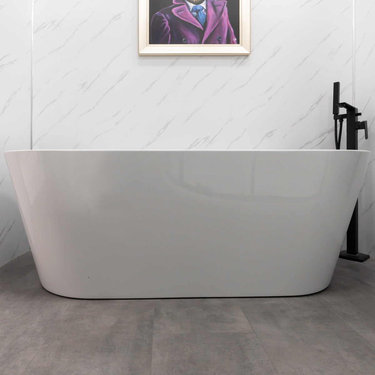 Viktor Benson Cancun 1800mm Freestanding Double Ended Bath – Bathshack