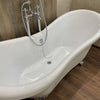 Balmoral 1750mm Double Ended Slipper Bath with Chrome Claw & Ball Feet