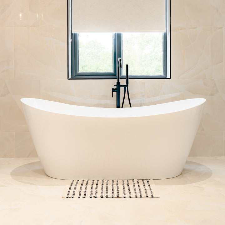 Viktor Benson Taha 1800 x 800 Freestanding Double Ended Bath