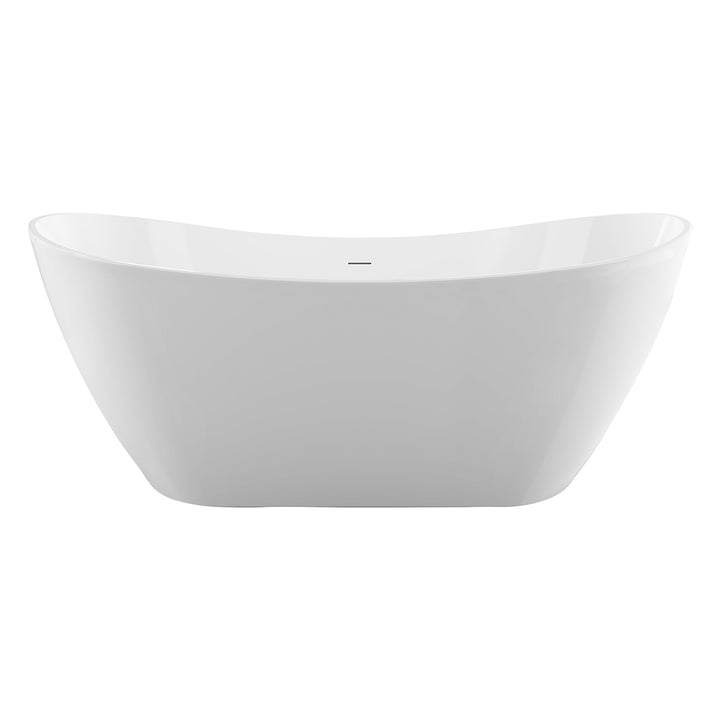 Viktor Benson Taha 1700 x 730mm Freestanding Bath - Matt White