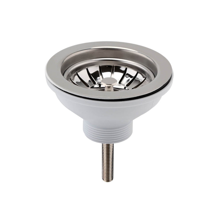 Nuie Strainer with Pull Out Basket - Chrome