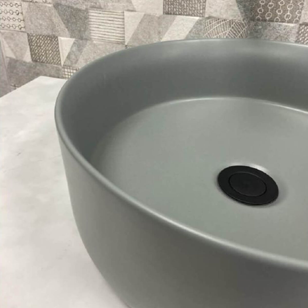 Objekt Ceramica Tahoe 360mm Counter Top Basin - Dark Grey