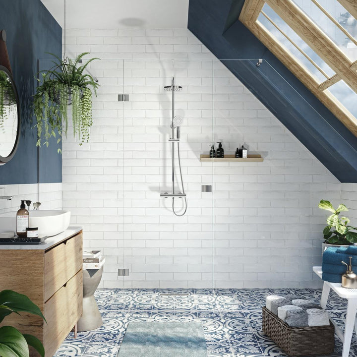 Aqualisa Gainsborough Round Dual Outlet Cool Touch Mixer Shower