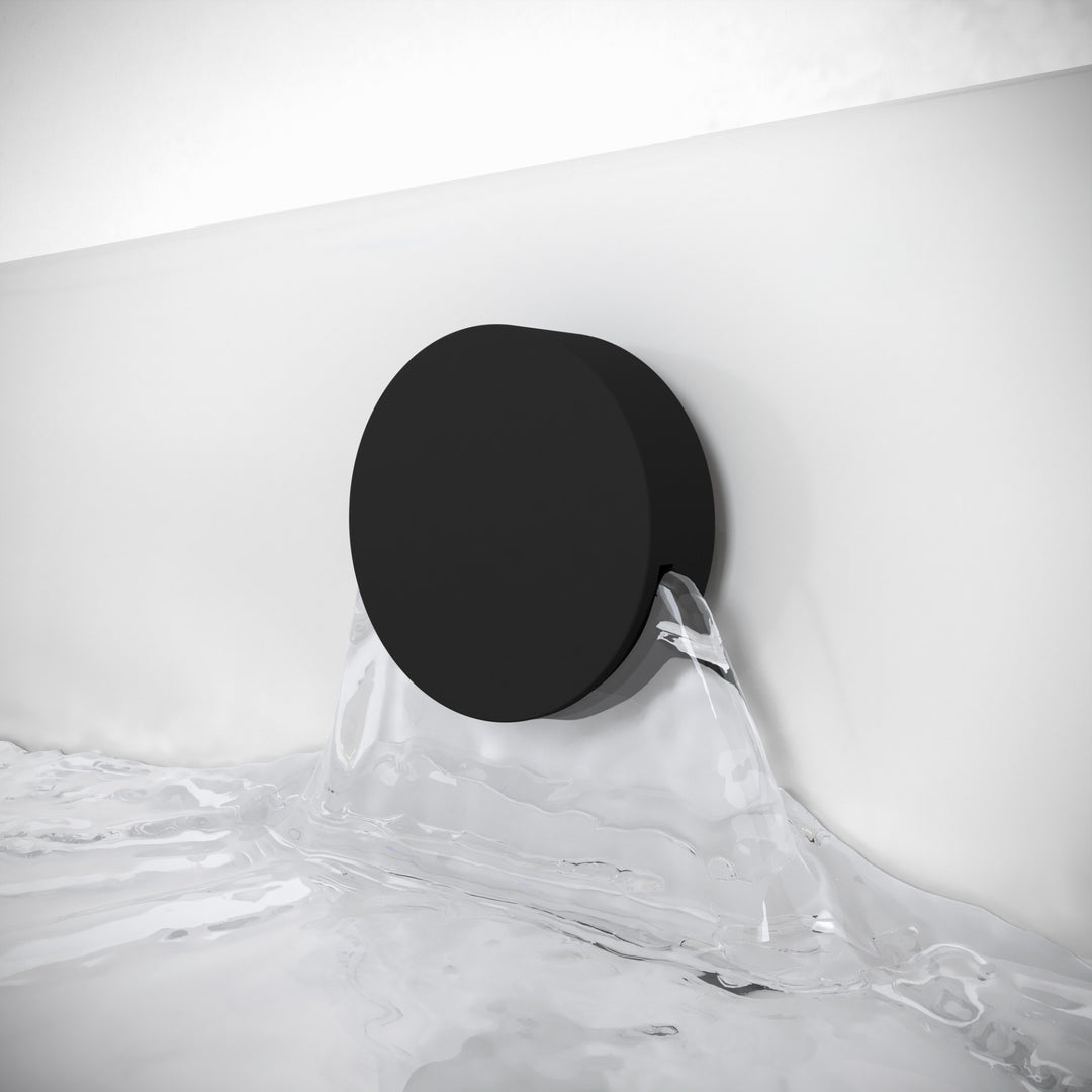 Aqualisa Smart Glo Digital Shower - Dual Outlet with Riser Rail and Bath Fill (Concealed) HP/Combi - Black