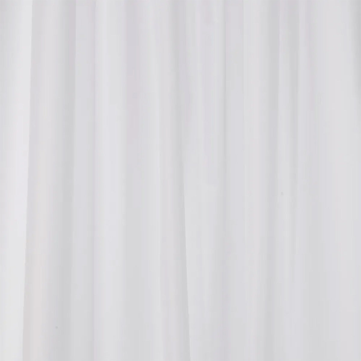 Croydex High Performance White Textile Shower Curtain 1800 x 1800 mm - Technical drawing