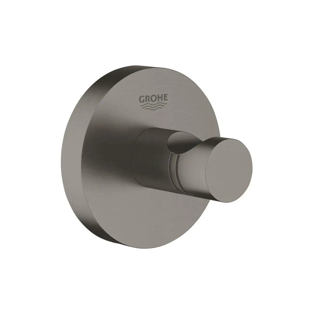 Grohe Essentials Robe Hook - Brushed Hard Graphite