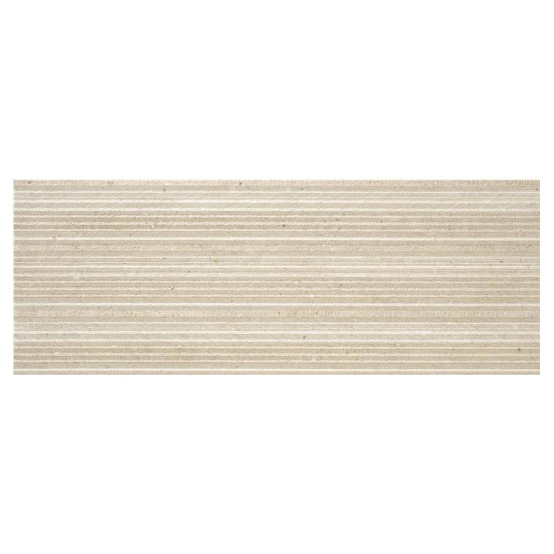 Glamstone RY90 Beige light Decor 33.3 x 90cm Rectified Tile - 1.2sqm perbox