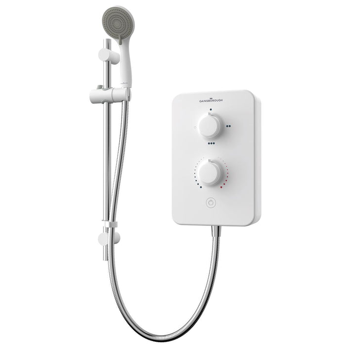 Aqualisa Gainsborough Slim Duo 10.5Kw - White