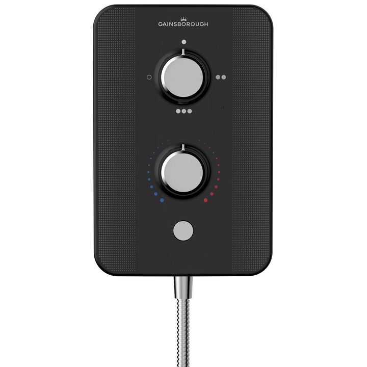 Aqualisa Gainsborough Slim Duo 9.5Kw - Piano Black