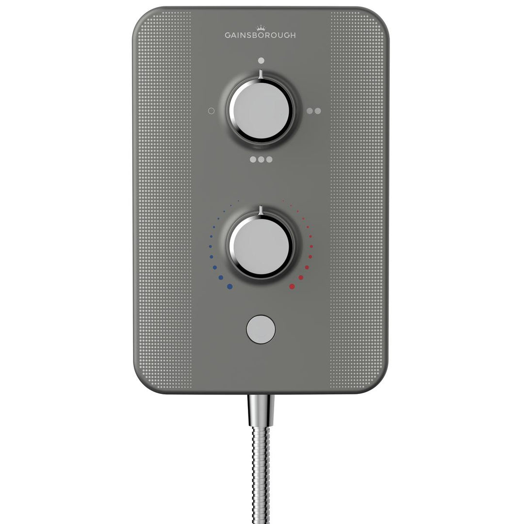 Aqualisa Gainsborough Slim Duo 9.5Kw - Titanium Grey