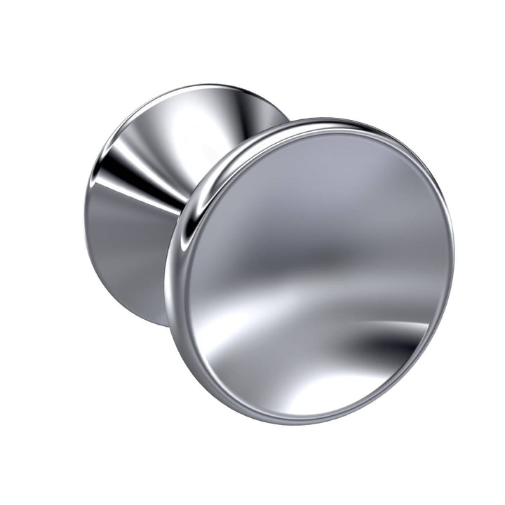 Nuie Indented Knob Handle - Chrome