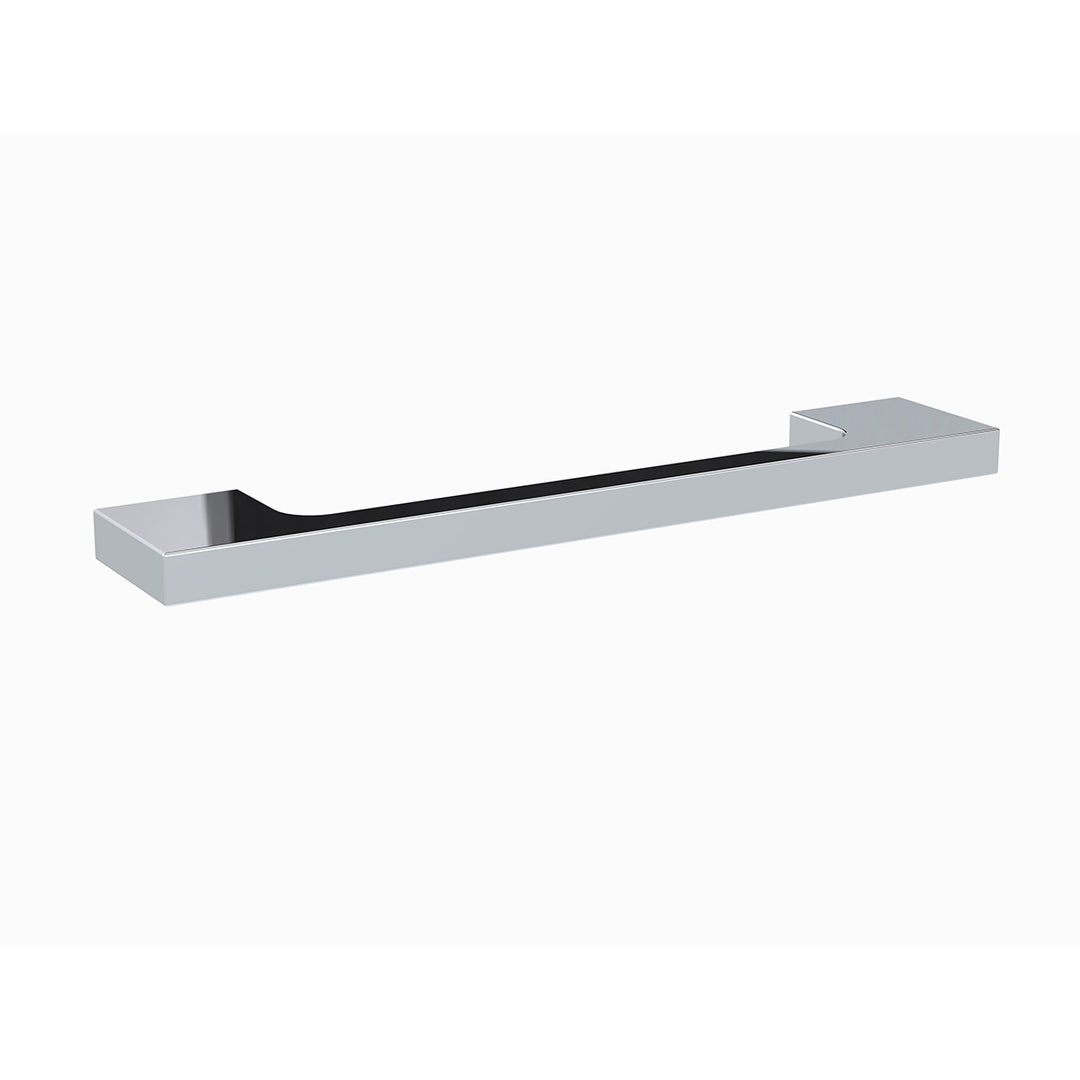 Chrome 150mm Slimline D Handle