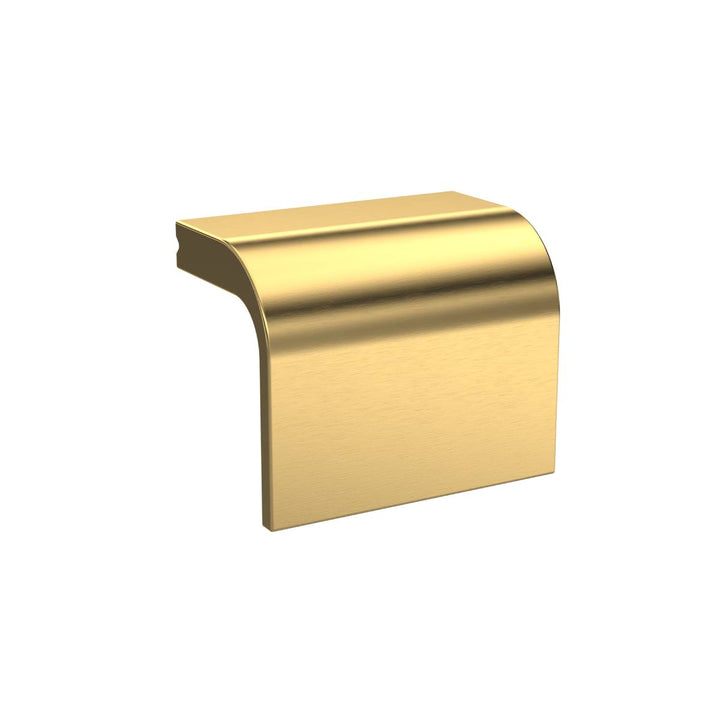Nuie Square Drop Handle - Brushed Brass