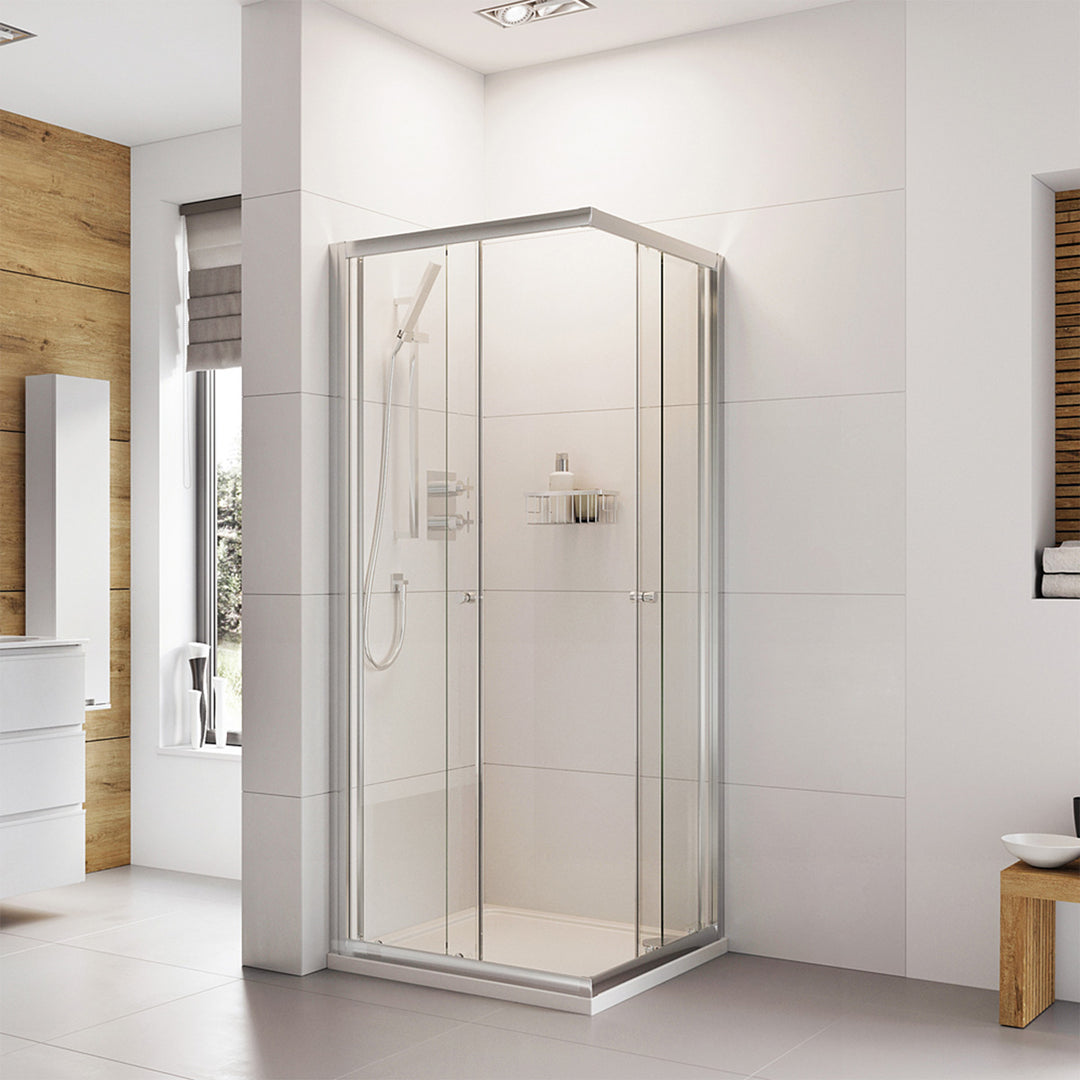 Roman Haven6 1000 x 1000mm Corner Entry Shower Enclosure