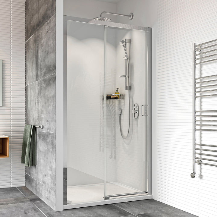 Roman Haven8 1700mm Level Access Sliding Shower Door - Right Hand