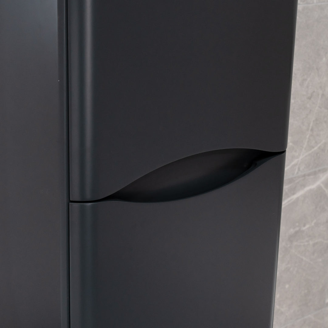 Happi Wall Hung Tall Storage Unit - Matt Anthracite