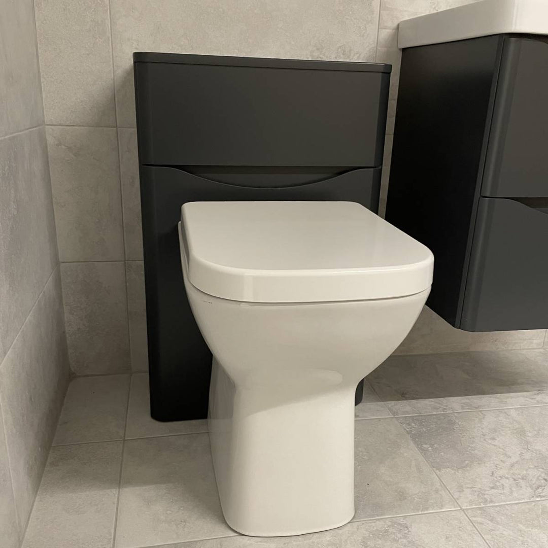 Happi 500mm WC Unit - Matt Anthracite