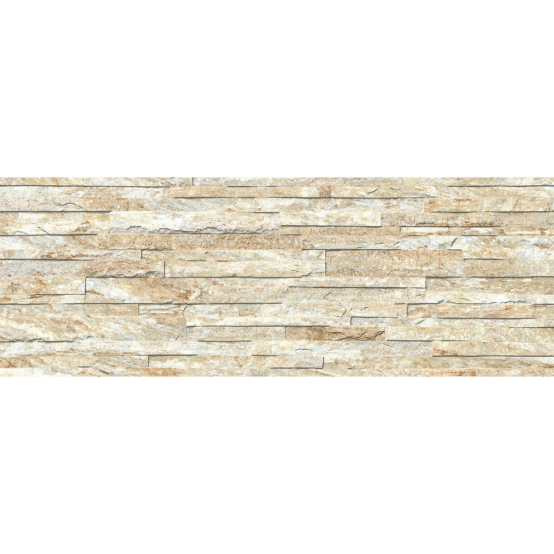 Bulnes Sand 3D Decor 32 x 89cm Rectified Porcelain Wall Tile - 1.13sqm perbox