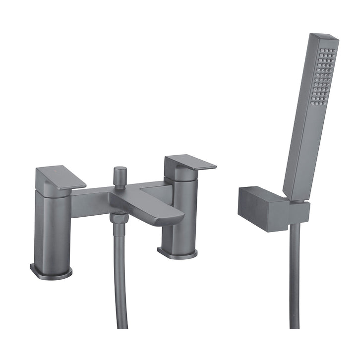 Eliseo Ricci Vesu II Bath Shower Mixer - Gunmetal