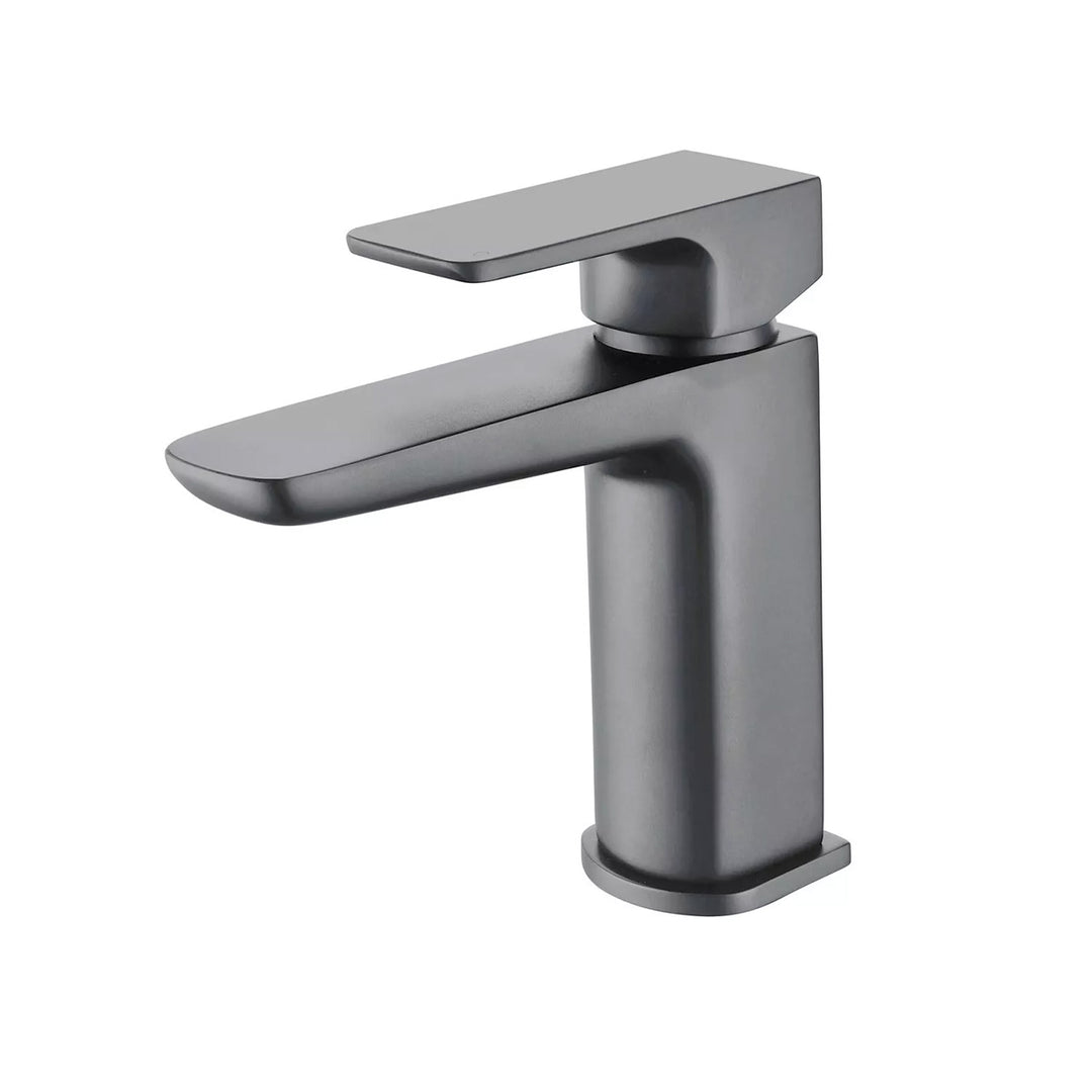 Eliseo Ricci Vesu II Basin Mono with Click Waste - Gunmetal