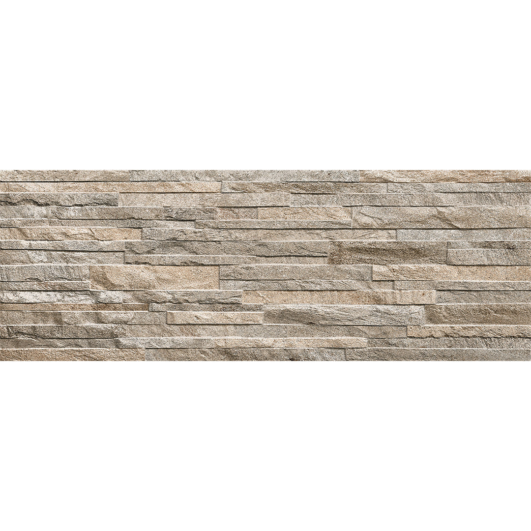 Galibier Arena 3D Decor 32 x 89cm Rectified Porcelain Wall Tile - 1.13sqm perbox