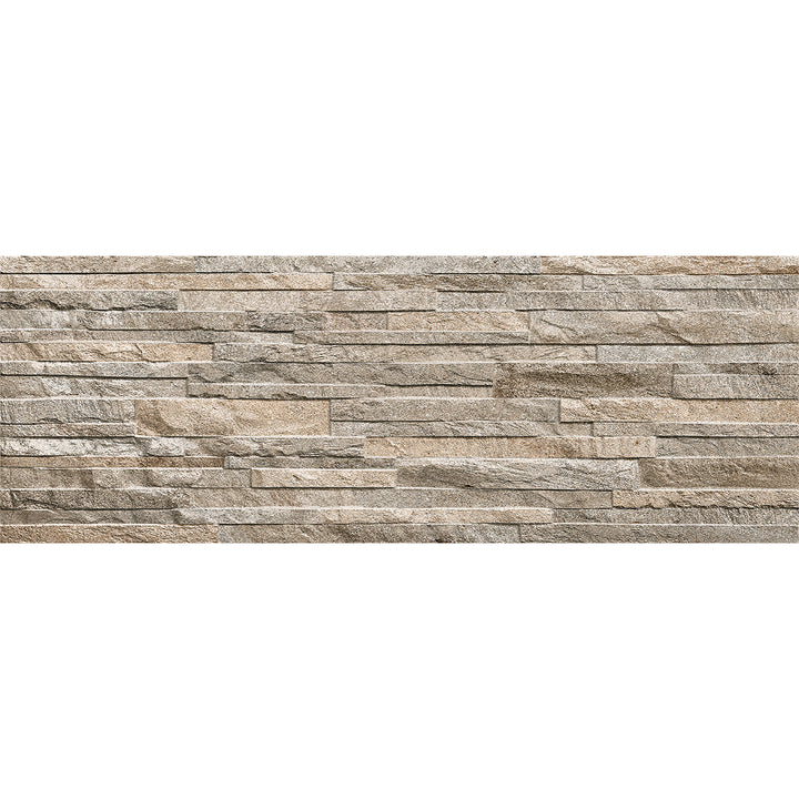 Galibier Arena 3D Decor 32 x 89cm Rectified Porcelain Wall Tile - 1.13sqm perbox