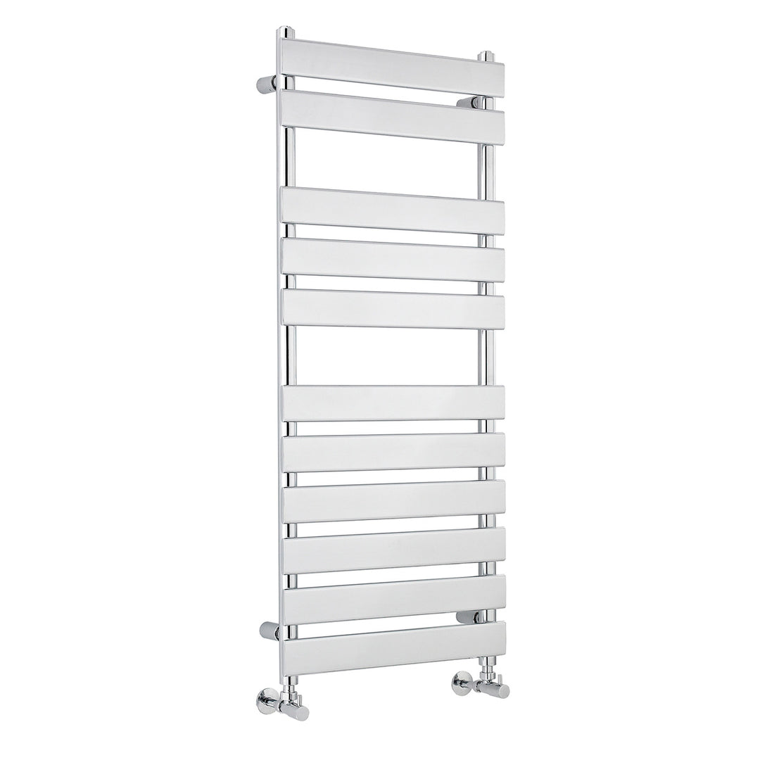 Hudson Reed Piazza 1200 x 500mm Heated Towel Rail - Chrome