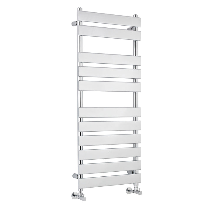 Hudson Reed Piazza 1200 x 500mm Heated Towel Rail - Chrome