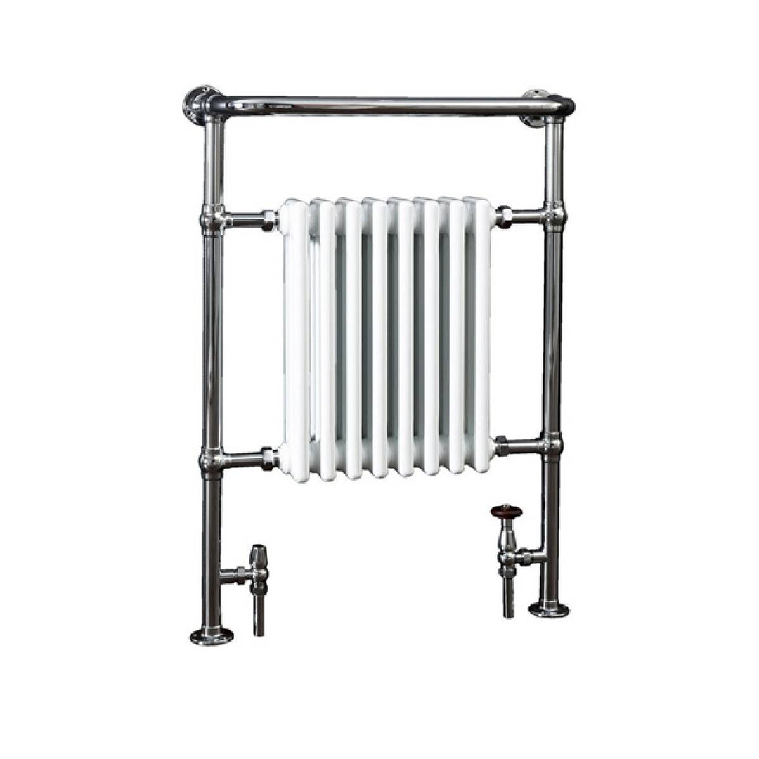 Traditional English Balmoral Cast Iron Bathroom Radiator