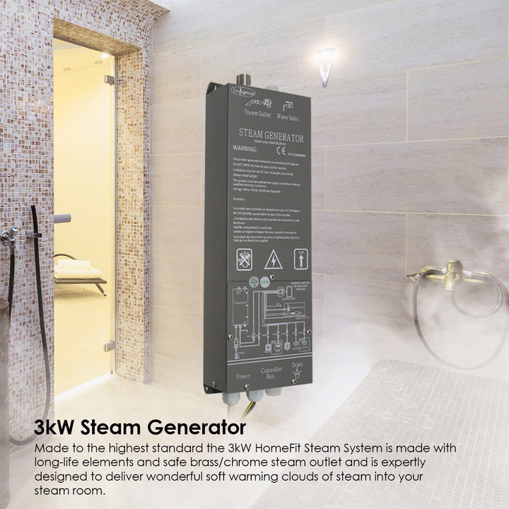 Insignia 3kw Homefit Steam System
