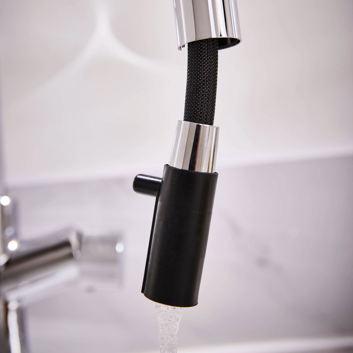 4 in 1 Boiling Water Tap Pull Out U Spout - Chrome