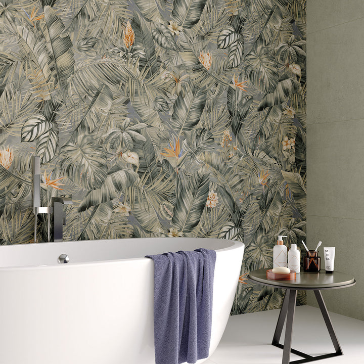 Paradise Floral Decor 60 x 120cm Rectified Porcelain Wall Tile - 1.44sqm perbox