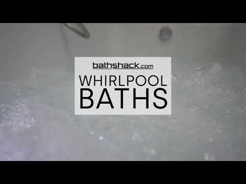 Solarna 1700 x 700mm Double Ended Bath with Whirlpool System C