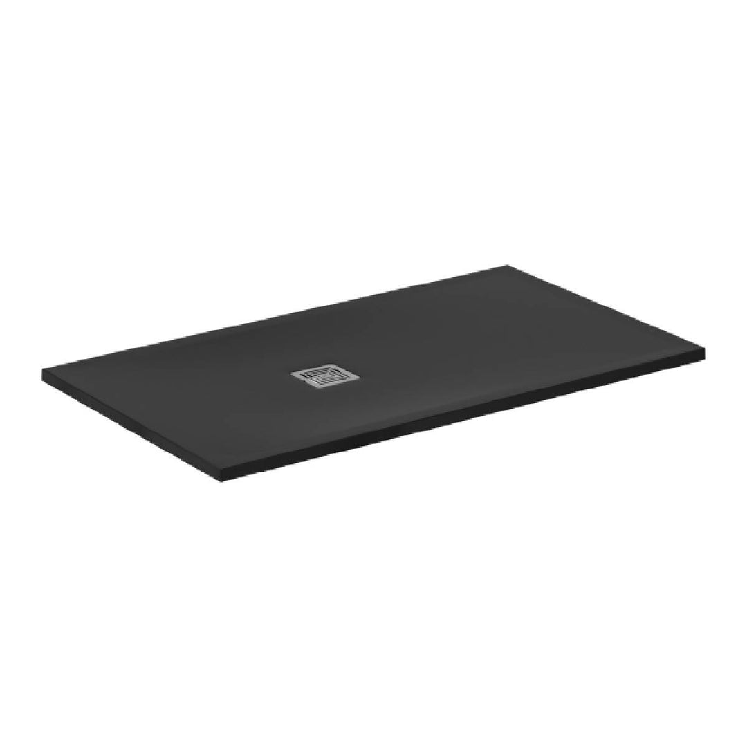Ideal Standard Ultra Flat S + 1400 x 800mm Shower Tray - Jet Black