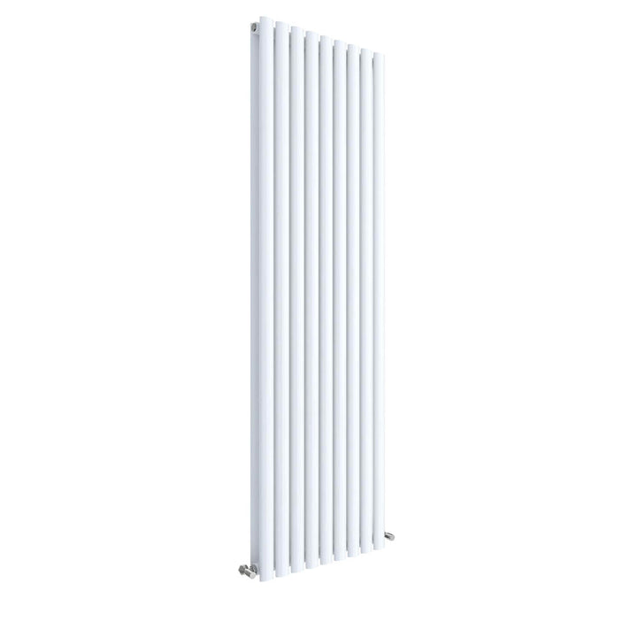 Hudson Reed Revive Vertical Double Panel Radiator 1800 x 528mm - Gloss White