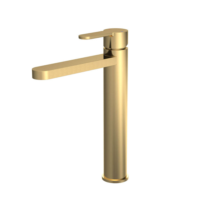 Nuie Arvan Tall Basin Mixer ARV870 - Brushed Brass