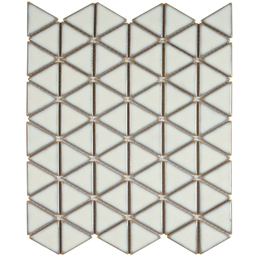 Ibiza White 26 x 30cm Mosaic Sheet