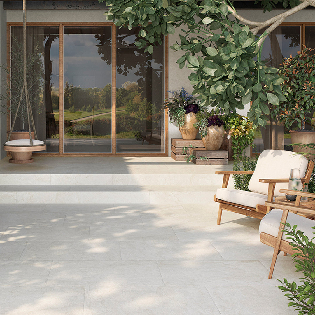 Juliette Tumbled Piedra Matt 60.5 x 90.5cm Porcelain Tile - 43.2sqm Pallet