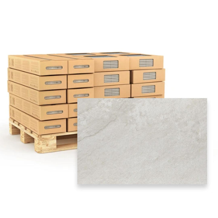 Juliette Tumbled Piedra Matt 60.5 x 90.5cm Porcelain Tile - 43.2sqm Pallet