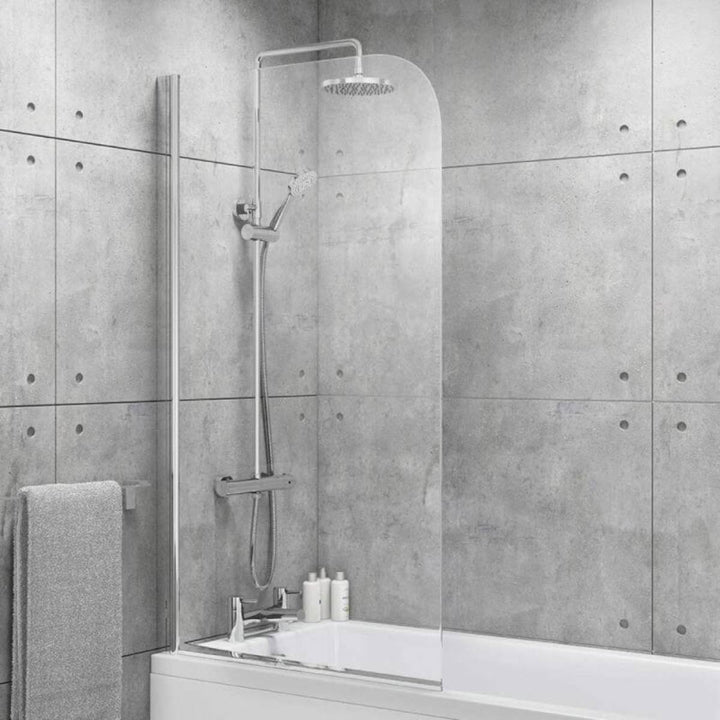 Kiimat Flat Bath Screen with Rounded Edge