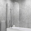 Kiimat Flat Bath Screen with Rounded Edge