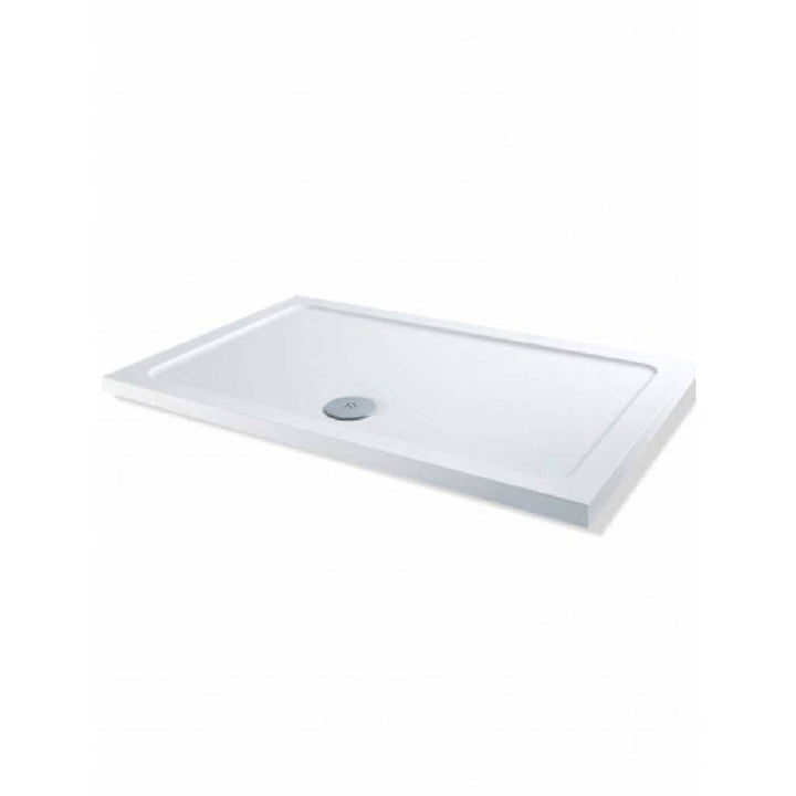 Kiimat Complete 900mm Walk In Shower Bundle with Chrome Shower