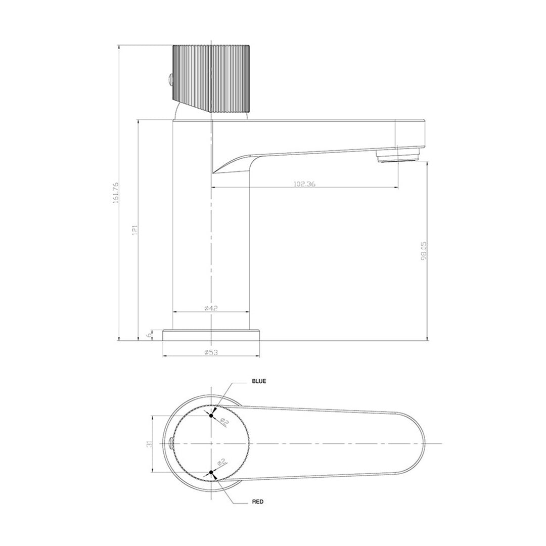 Koko Basin Tap - Brushed Bronze