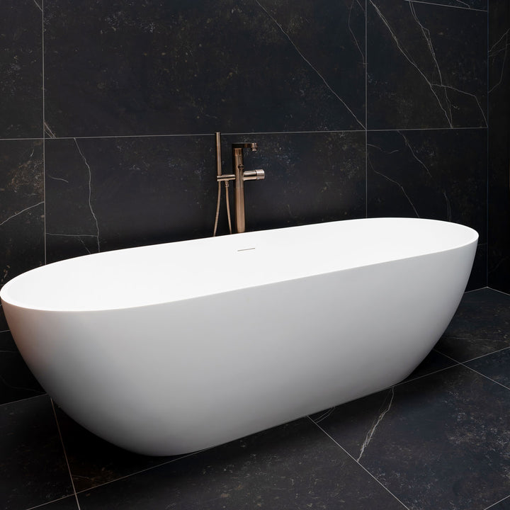 Koko Freestanding Bath Shower Mixer - Brushed Bronze