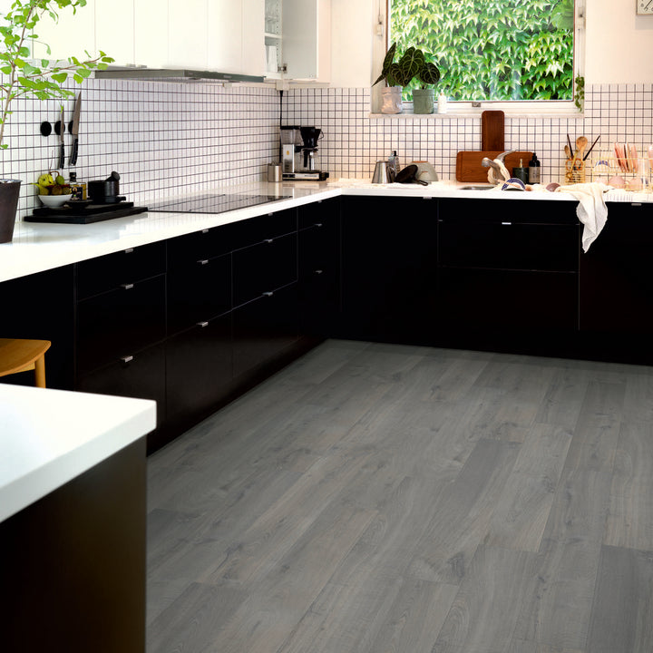Pergo Laminate Flooring - Visby Urban Grey Oak - 1380mm x 190mm x 8mm - 1.835m2 per pack