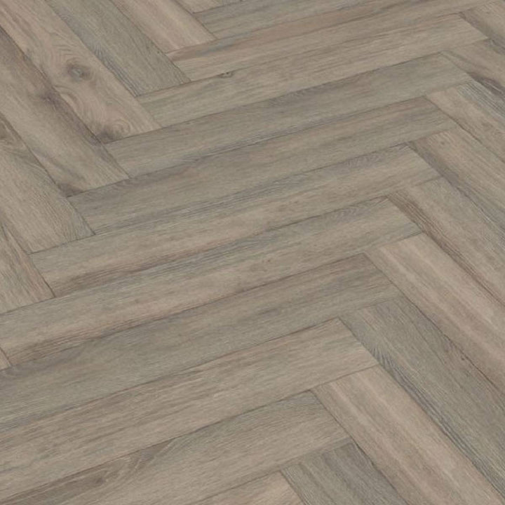 Volcanic Oak Herringbone 12mm Laminate Wooden Flooring - 1.92sqm per pack