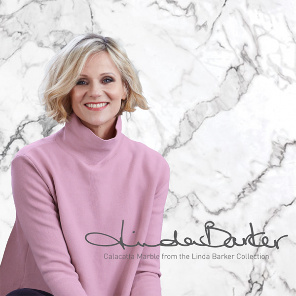 Multipanel Linda Barker Collection Calacatta Marble 1200mm Shower Panel