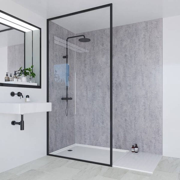 Multipanel Linda Barker Collection Concrete Elements 1200mm Tongue &amp; Groove Panel