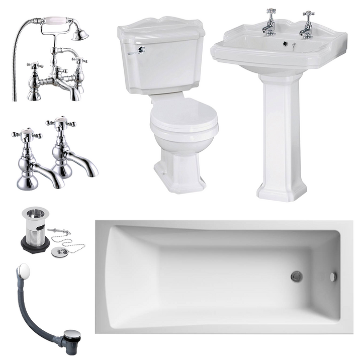 Legend Complete Traditional Bathroom Suite