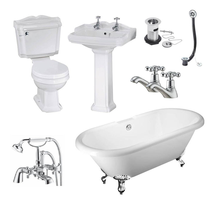 Legend Roll Top Freestanding Bath Suite